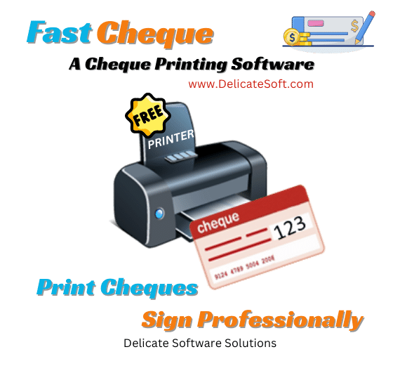 cheque printing software
