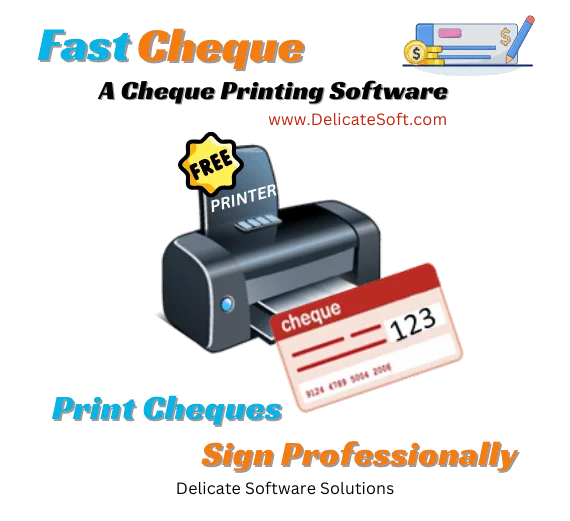 cheque printing software