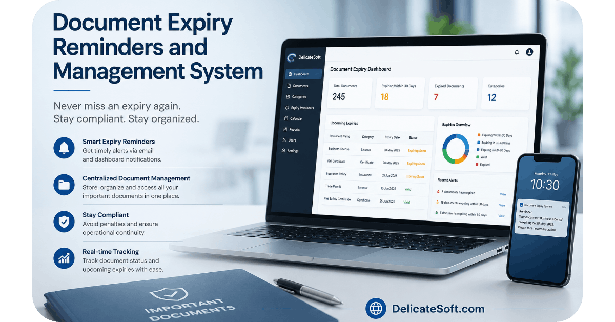 best document expiry reminders software in UAE