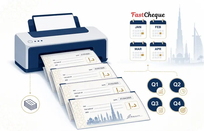 Bulk cheque batch printing