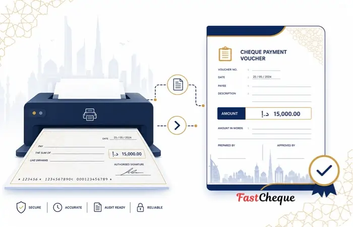 Cheque payment voucher