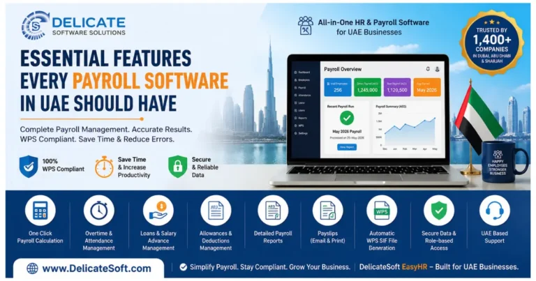 Best Payroll Software Features in UAE