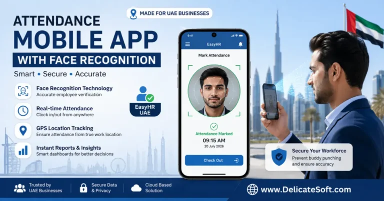 face recognition attendance system Dubai UAE