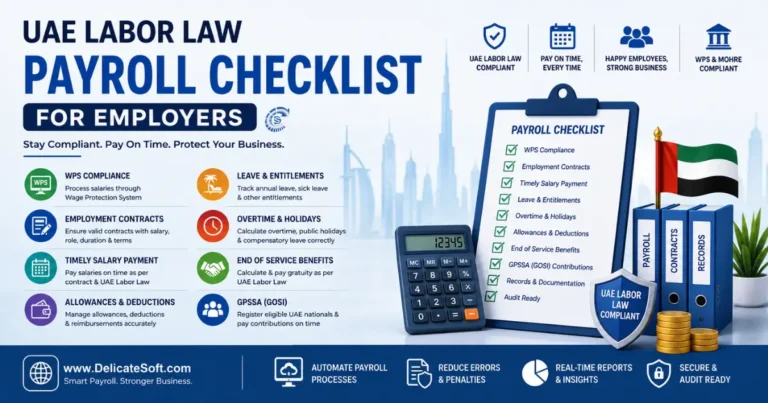 UAE Labor Law Payroll Checklist for Employers