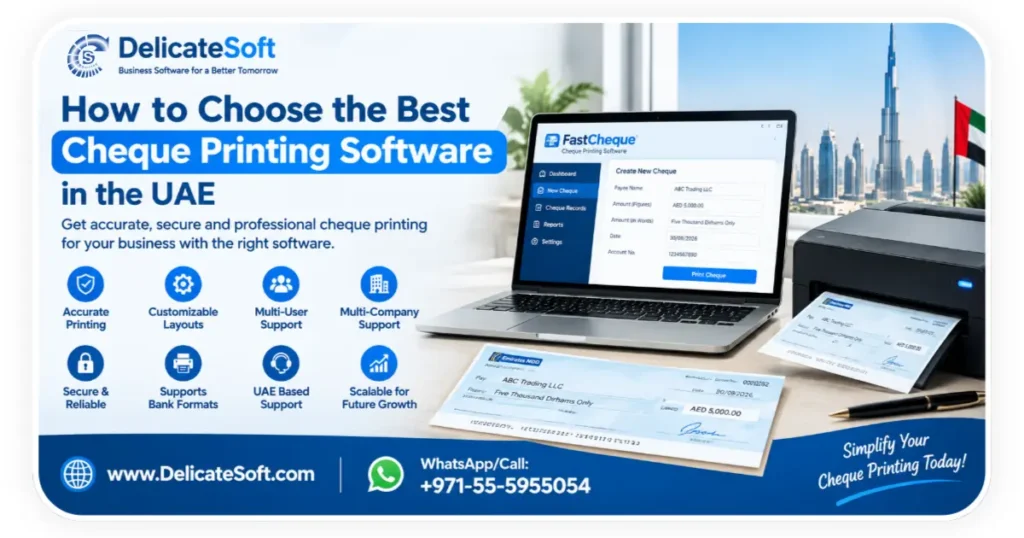 How to Choose the Best Cheque Printing Software in UAE