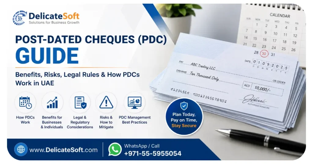 Post-Dated Cheques (PDC) Guide: Benefits, Risks, Legal Rules & How PDCs Work in UAE